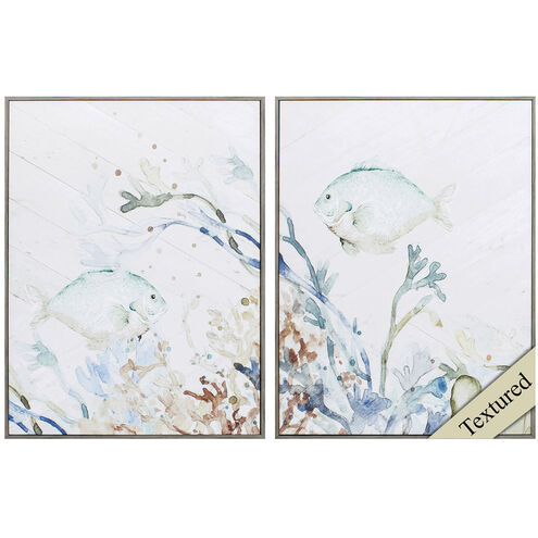 Waterside 24 X 18 inch Non-Glass Framed Art