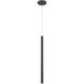 Forest LED 4.75 inch Pearl Black Pendant Ceiling Light in Pearl Black Steel