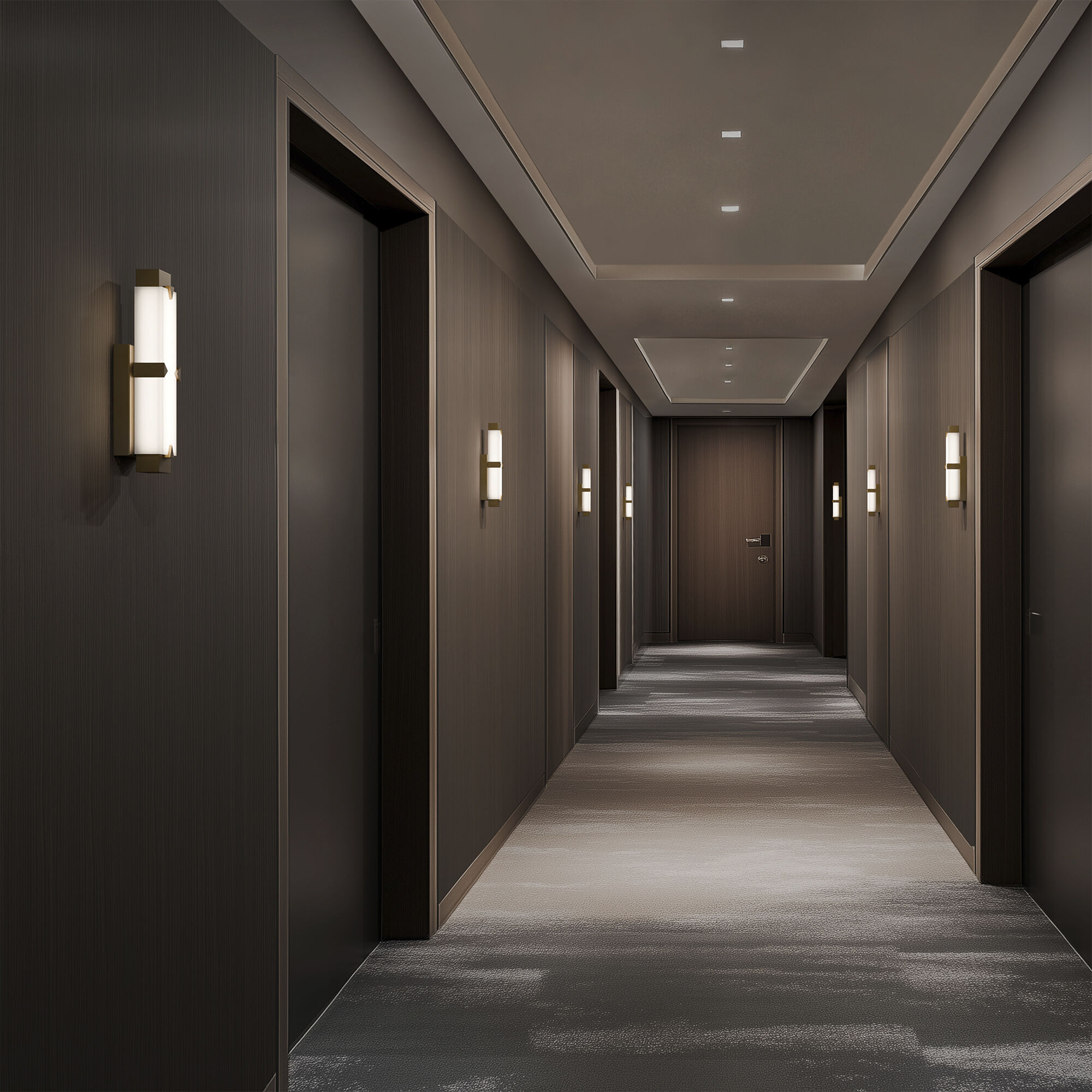 Carlisle Indoor Wall Lighting in 4000K, Brushed Nickel