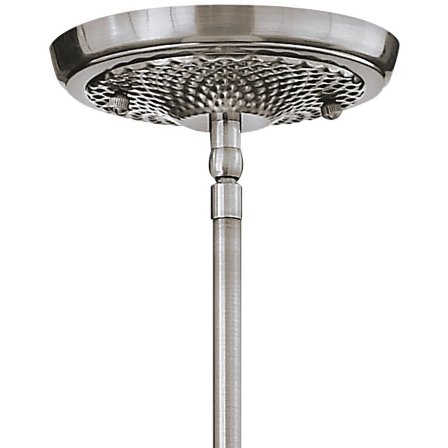 Plantation 1 Light 5 inch Polished Antique Nickel Indoor Mini Pendant Ceiling Light