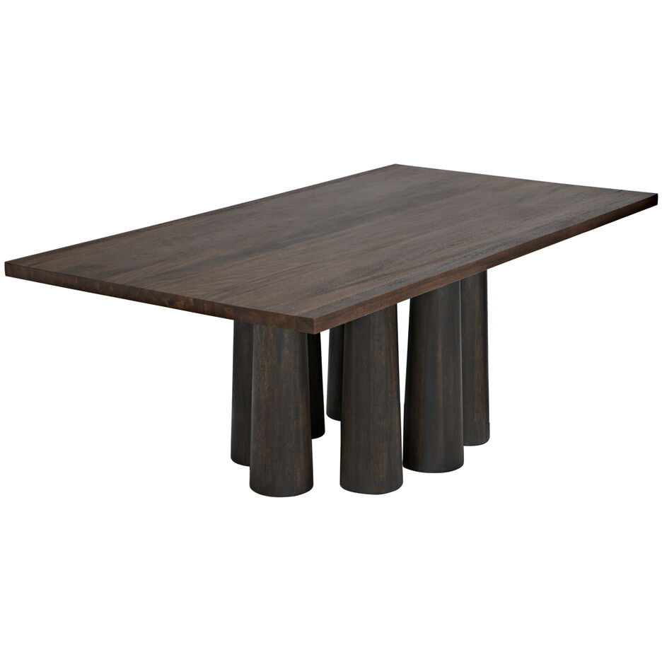 Severity 84 X 44 inch Ebony Dining Table