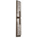 Glacier LED 5 inch Flat Bronze Indoor Sconce Wall Light in 2700K LED, Double