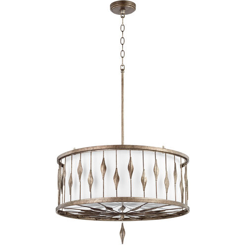 Cordon 6 Light 24 inch Persian Gray Pendant Ceiling Light