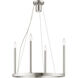 Alpine 5 Light 20 inch Brushed Nickel Chandelier Ceiling Light