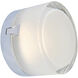 Elf LED 4.78 inch Chrome Flush Mount Ceiling Light