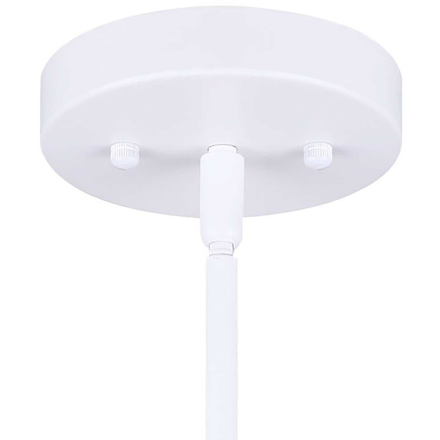 Adira LED 22 inch White Chandelier Ceiling Light