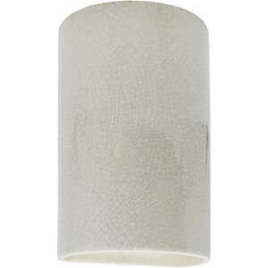 Ambiance 2 Light 7.75 inch White Crackle Wall Sconce Wall Light, Large