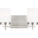 Sean Lavin Zire 2 Light 14 inch Brushed Nickel Wall Bath Fixture Wall Light