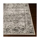 Mumbai 35 X 24 inch Medium Gray/Black/White Rugs, Rectangle