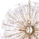 Poppy 12 Light 33 inch Clear Chandelier Ceiling Light, Large