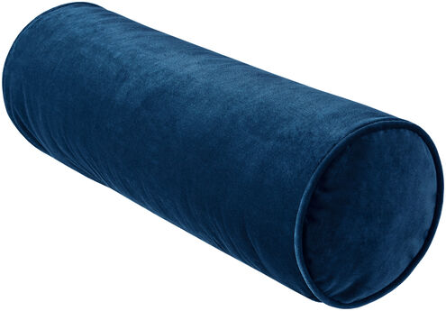 Cotton Velvet 21 inch Navy Pillow Kit, Bolster