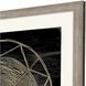 Geometrics Collection Black Framed Art