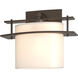 Arc Ellipse 1 Light 9 inch Bronze ADA Sconce Wall Light