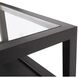 Dumas 55.25 X 16 inch Nickel Coffee Table