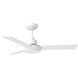 Jovie 44 44 inch Matte White Indoor/Outdoor Ceiling Fan