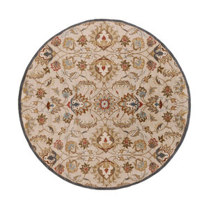 Caesar 96 inch Butter/Tan/Burnt Orange/Camel/Charcoal Rugs, Wool