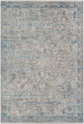 Solar 134 X 90 inch Gray Rug in 8 x 11, Rectangle