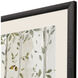 Blue Birch Serenade Gray and Green and Neutral and White Framed Art