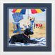 Waterside Collection Blue Framed Art