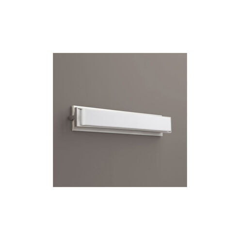 Plato 1 Light 27 inch Satin Nickel Vanity Light Wall Light