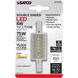 Lumos LED LED J-Type Double Contact Recessed Base 6.00 watt 3000K Light Bulb
