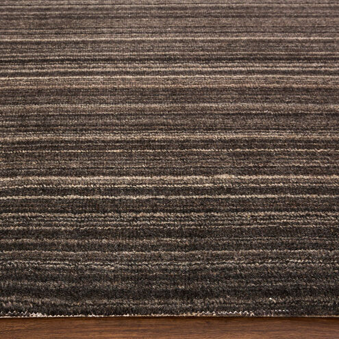 Riya 114 X 79 inch Dark Grey Rug in 6 x 9
