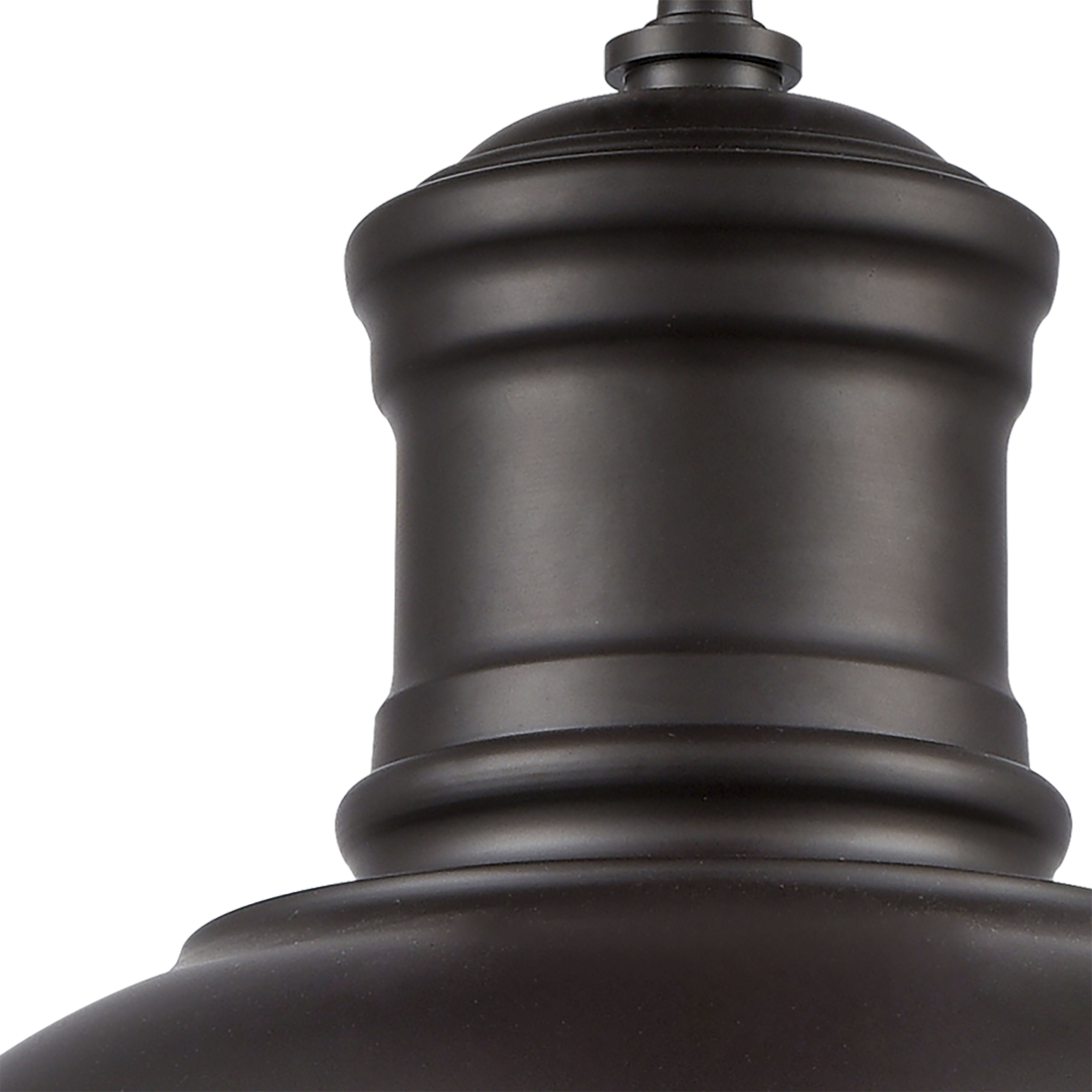 Cedar Park 1 Light 13 inch Oil Rubbed Bronze Outdoor Pendant