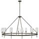 Ana 12 Light 58 inch Black Oxide Chandelier Ceiling Light