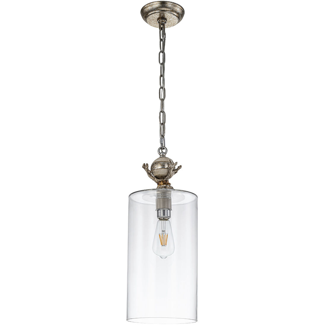 Trellis 1 Light 8 inch Cream Pendant Ceiling Light