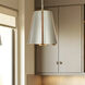 Peep Show 6 Light 16 inch Sunwashed Silver and Brushed Sienna Foyer Pendant Ceiling Light