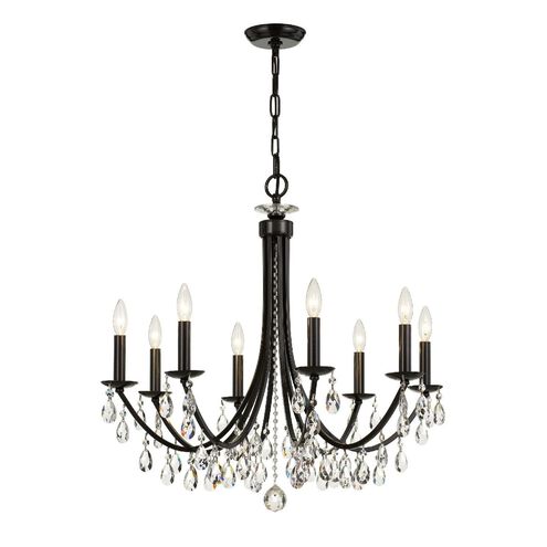 Bridgehampton 8 Light 28 inch Vibrant Bronze Chandelier Ceiling Light
