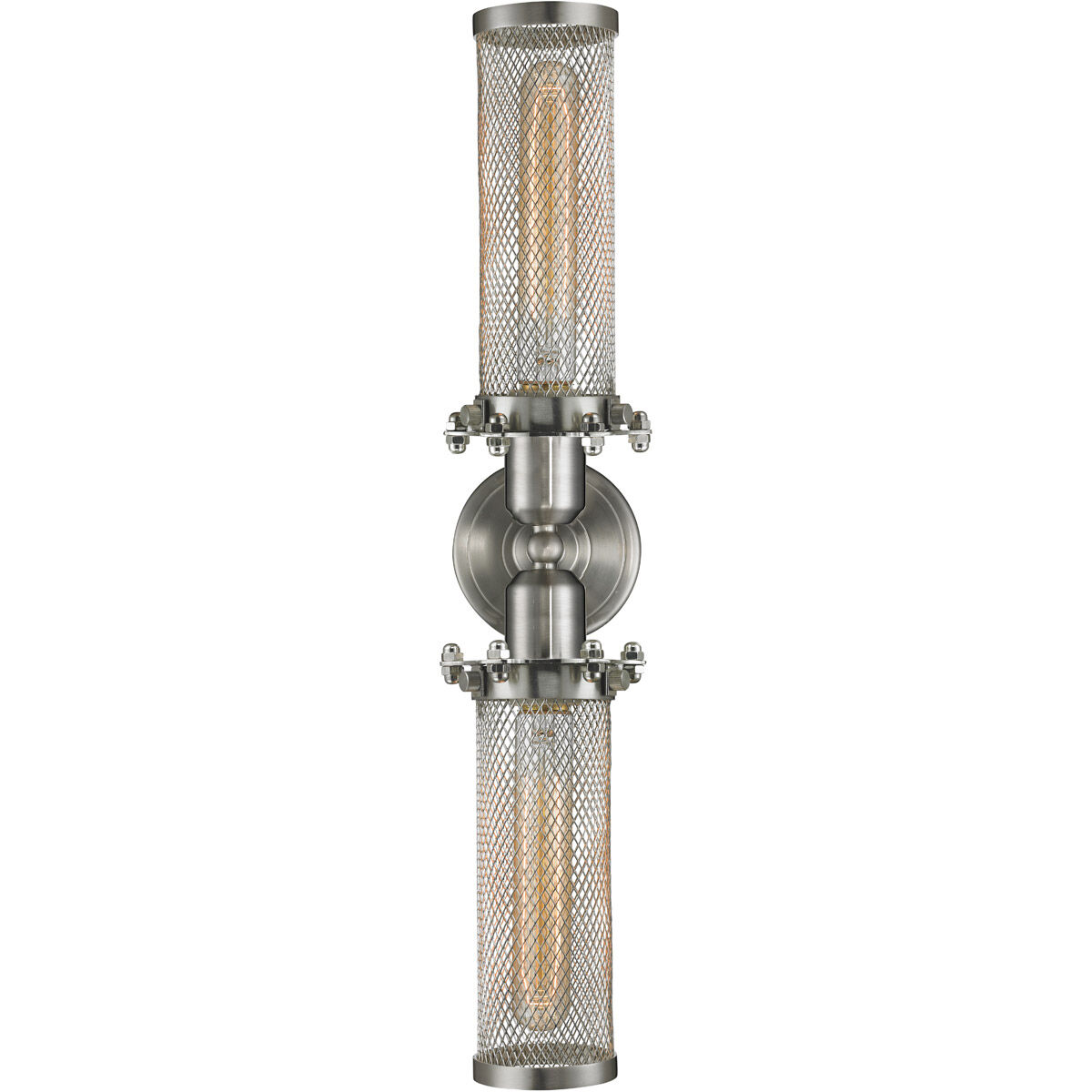 Austere Quincy Hall LED 21 inch Brushed Satin Nickel Bath Vanity Light Wall Light, Austere