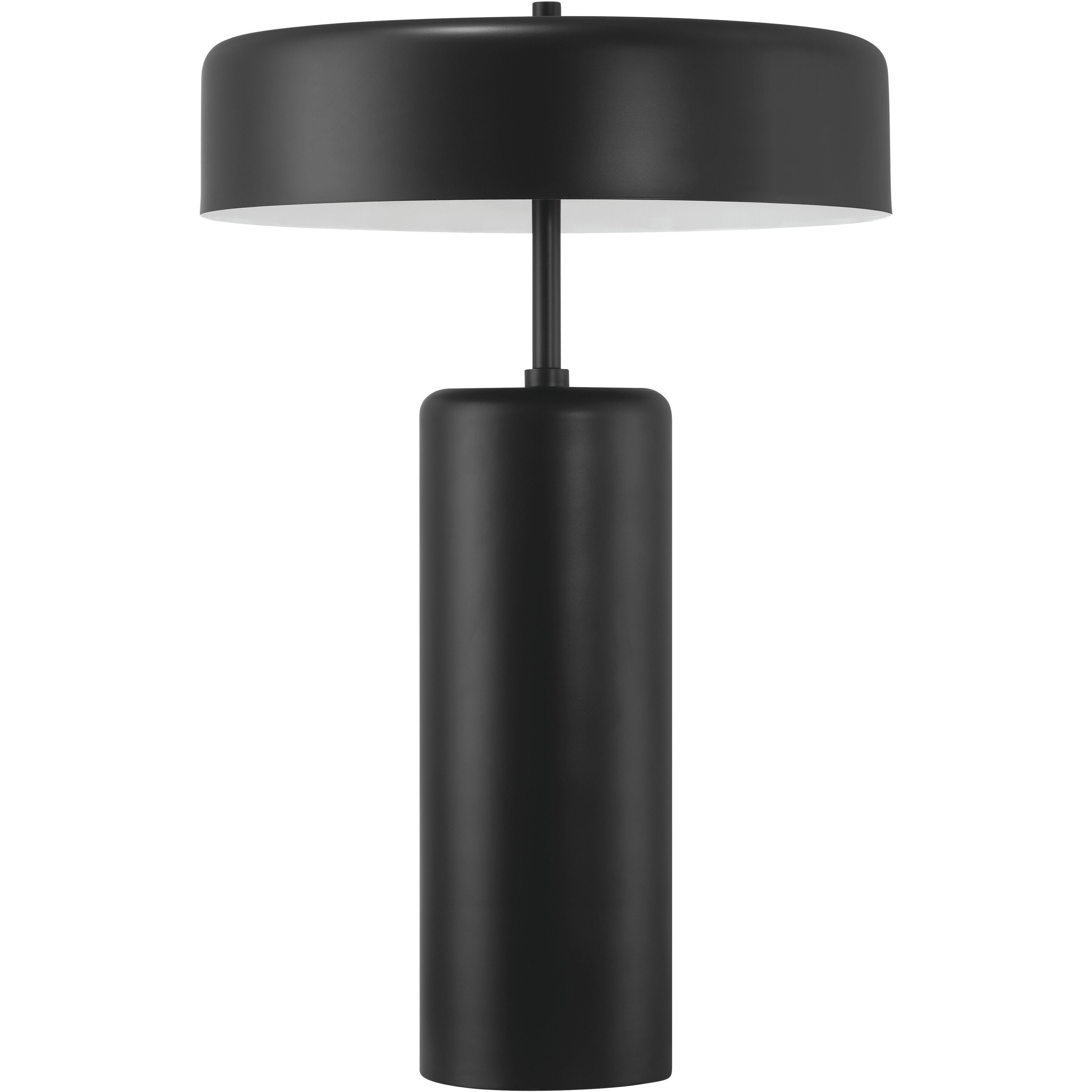 Bejamin 22.99 inch 60 watt Flat Black Table Lamp Portable Light