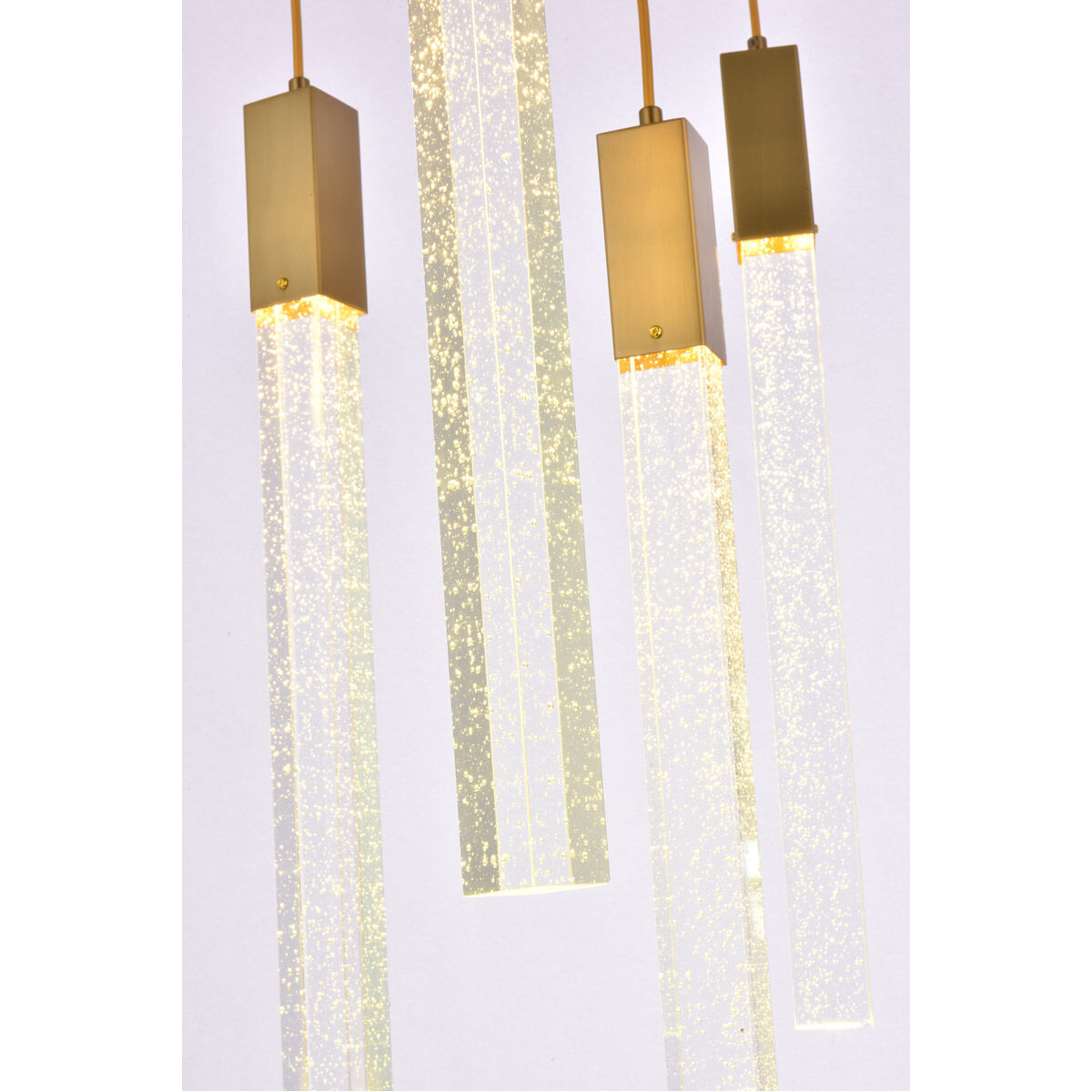 Weston 5 Light 16 inch Satin Gold Pendant Ceiling Light
