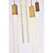 Weston 5 Light 16 inch Satin Gold Pendant Ceiling Light