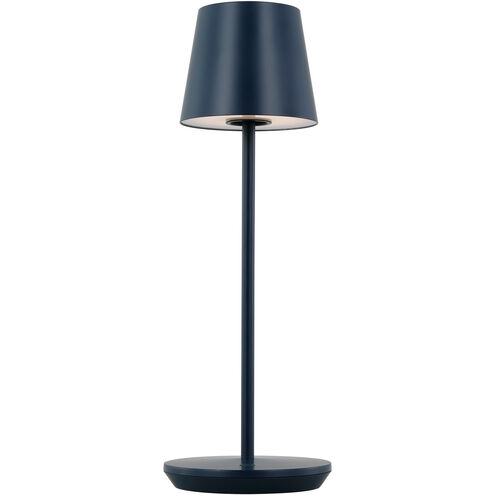 Mena 12.88 inch 2.20 watt Hague Blue Outdoor Table Lamp