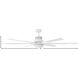 Draftsman 72 inch Matte White Fan