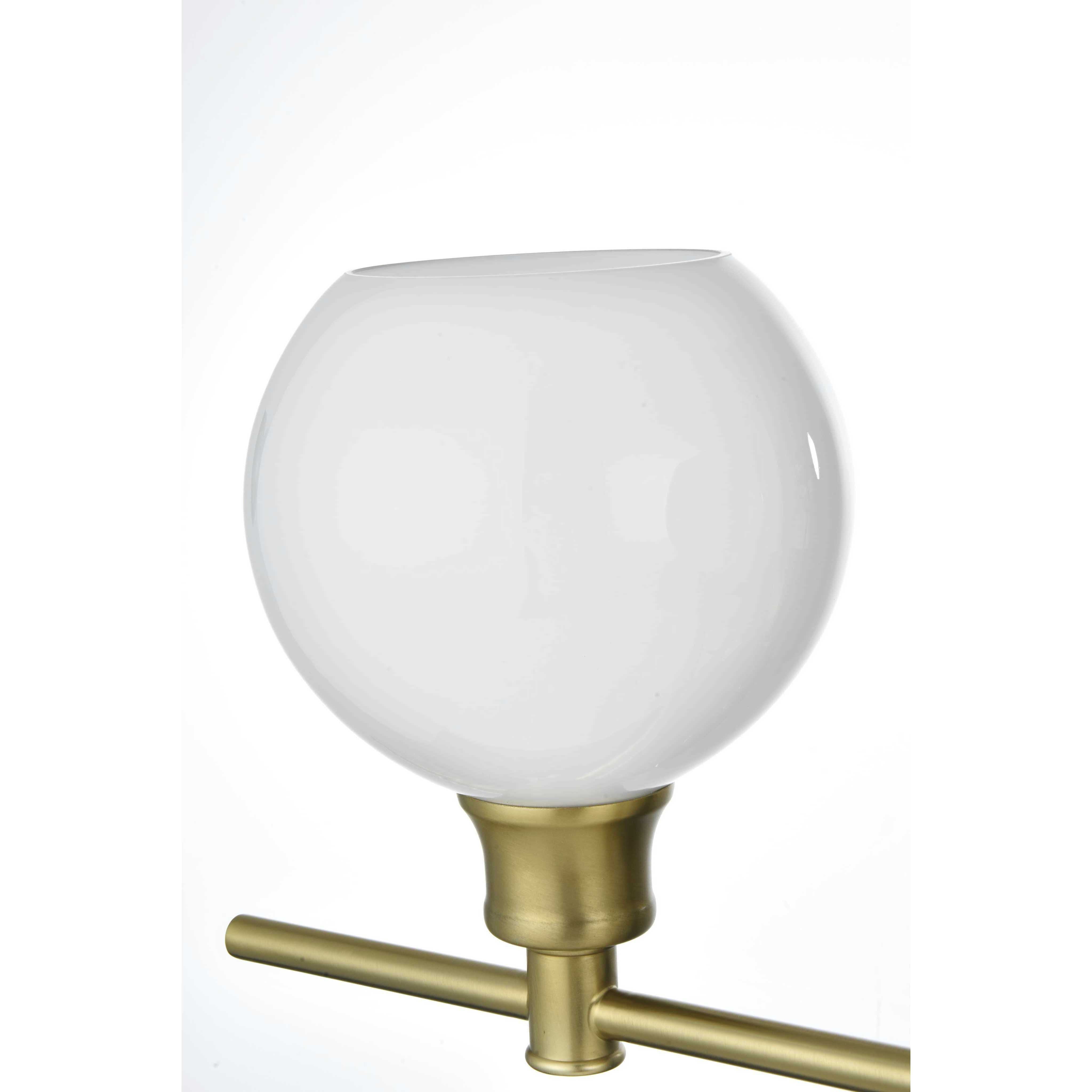 Collier 5 Light 47 inch Satin Gold Bath Sconce Wall Light
