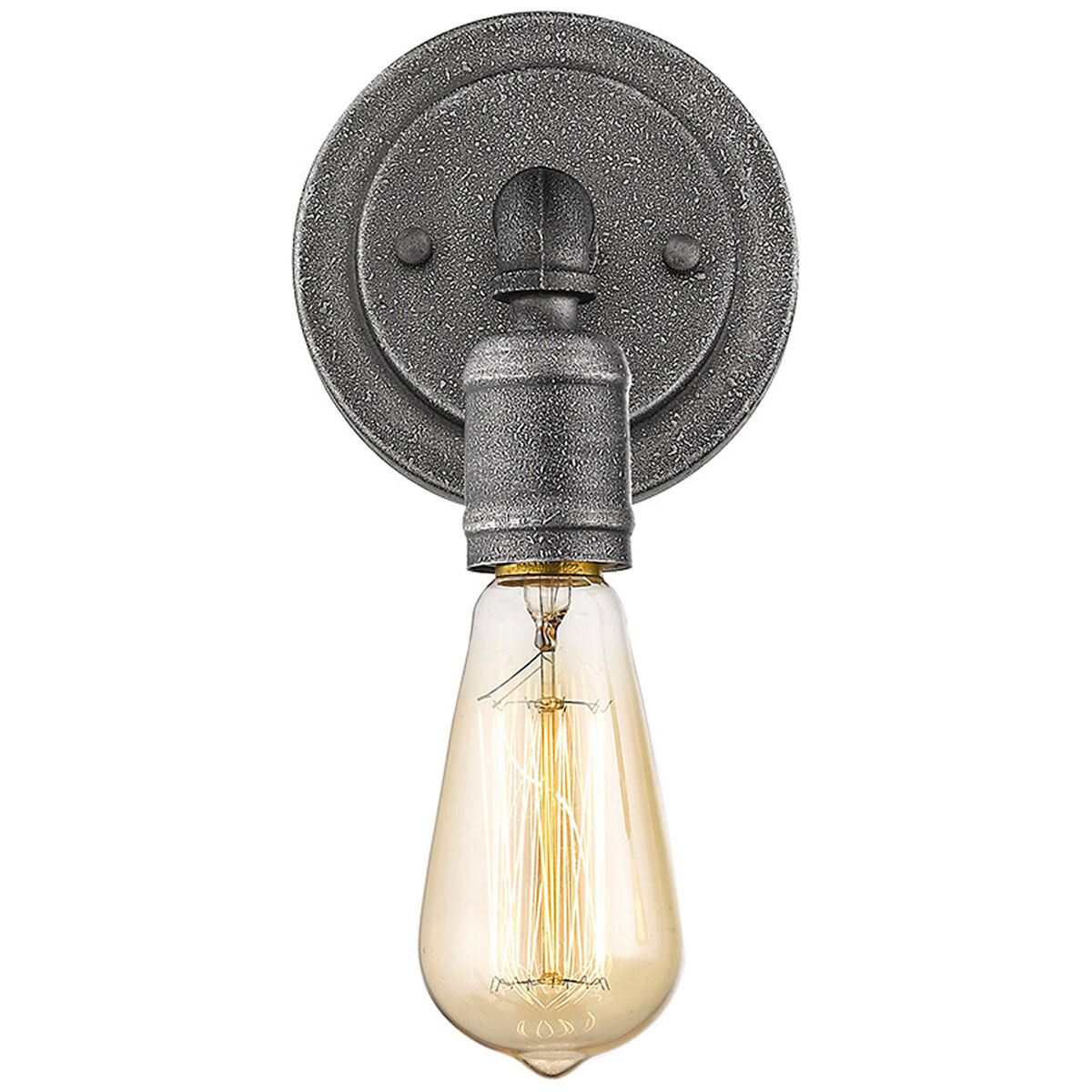 Grayson 1 Light 5 inch Antique Gray Sconce Wall Light