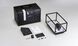 Caged Wall Light in Black Marble