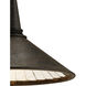 Manuscript 1 Light 13 inch Molé Black Pendant Ceiling Light
