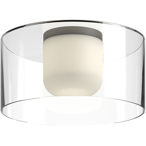 Birch LED 12 inch Black Flush Mount Ceiling Light