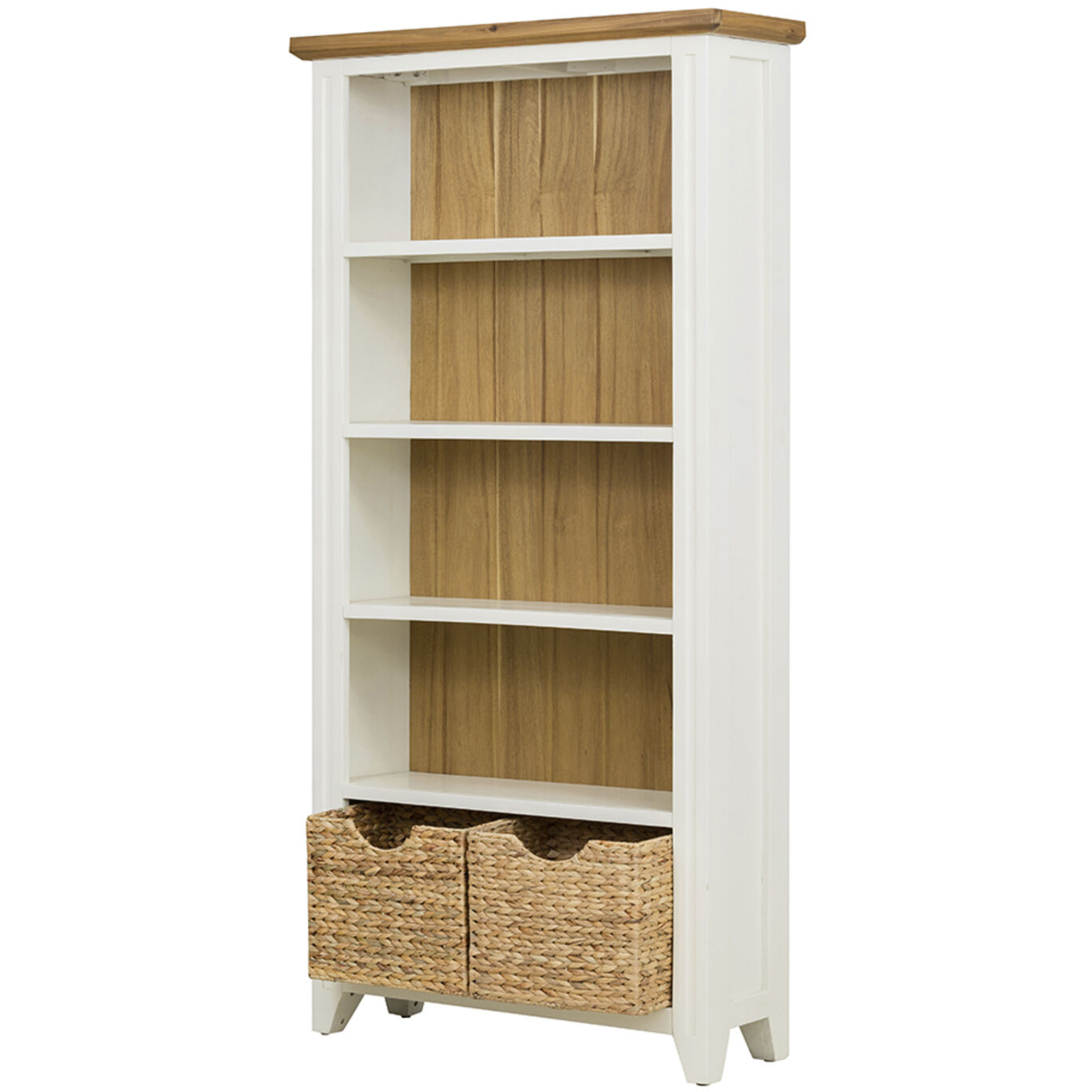 Anita White and Brown Book Shelf