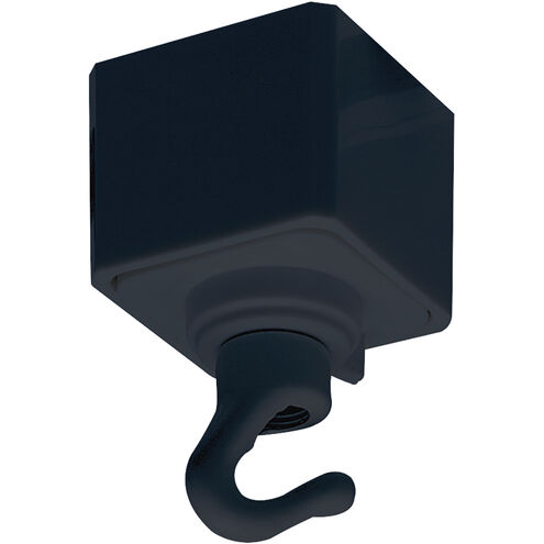 1-circuit 1 Light Black Utility Hook Ceiling Light