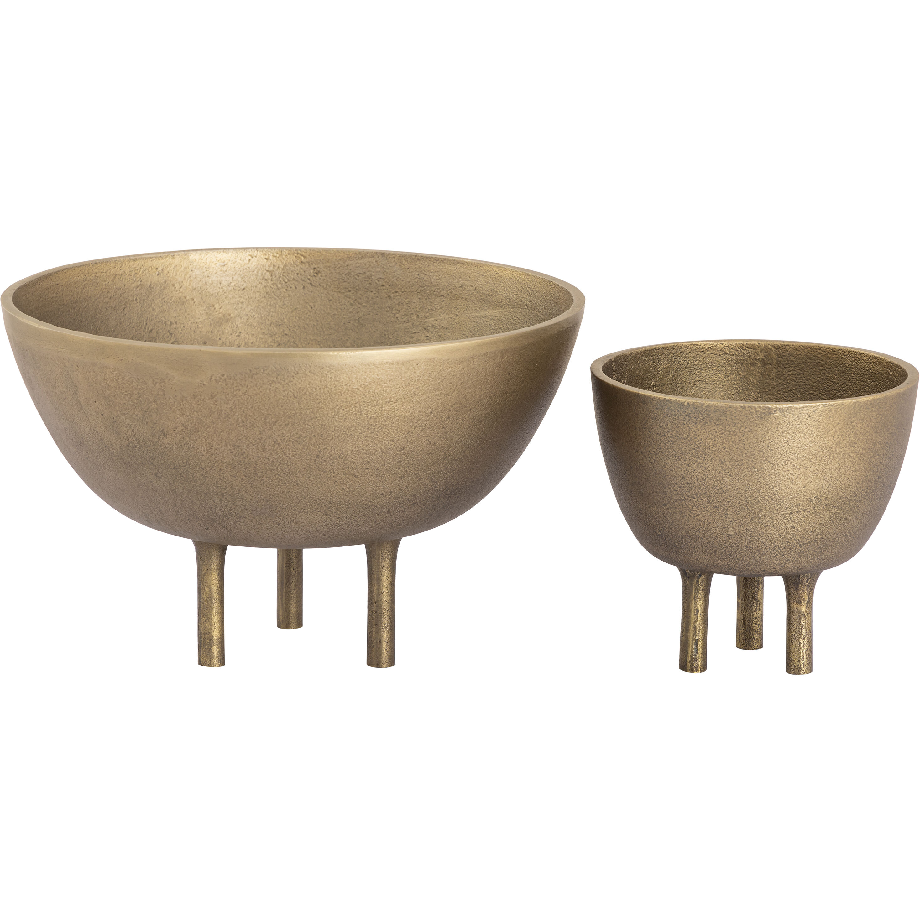Kiser 6 X 6 inch Bowl in Brass