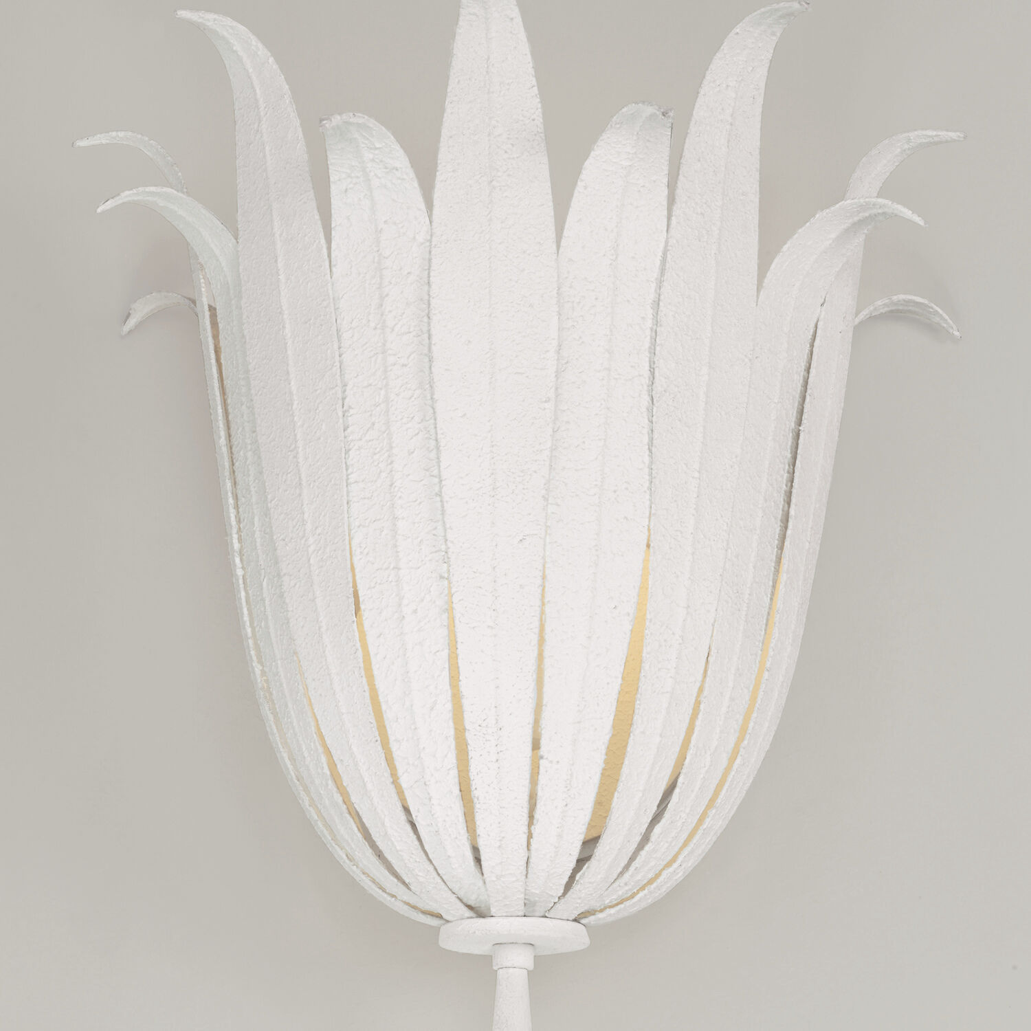 Eden 1 Light 13 inch Textured White Sconce Wall Light