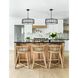 Graham 6 Light 18 inch Matte Black Chandelier Ceiling Light