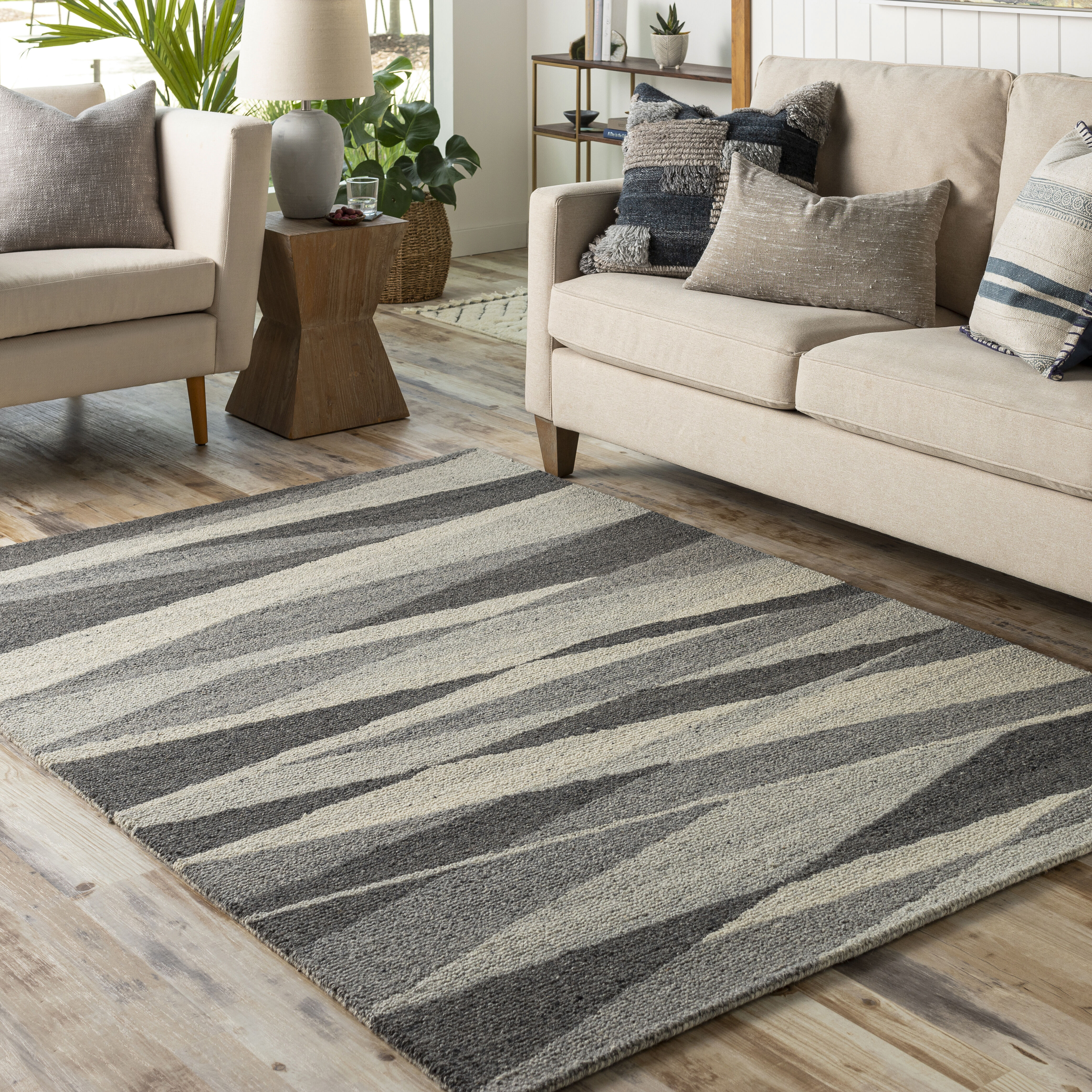 Madelyn 144 X 106 inch Taupe Rug in 9 X 12, Rectangle