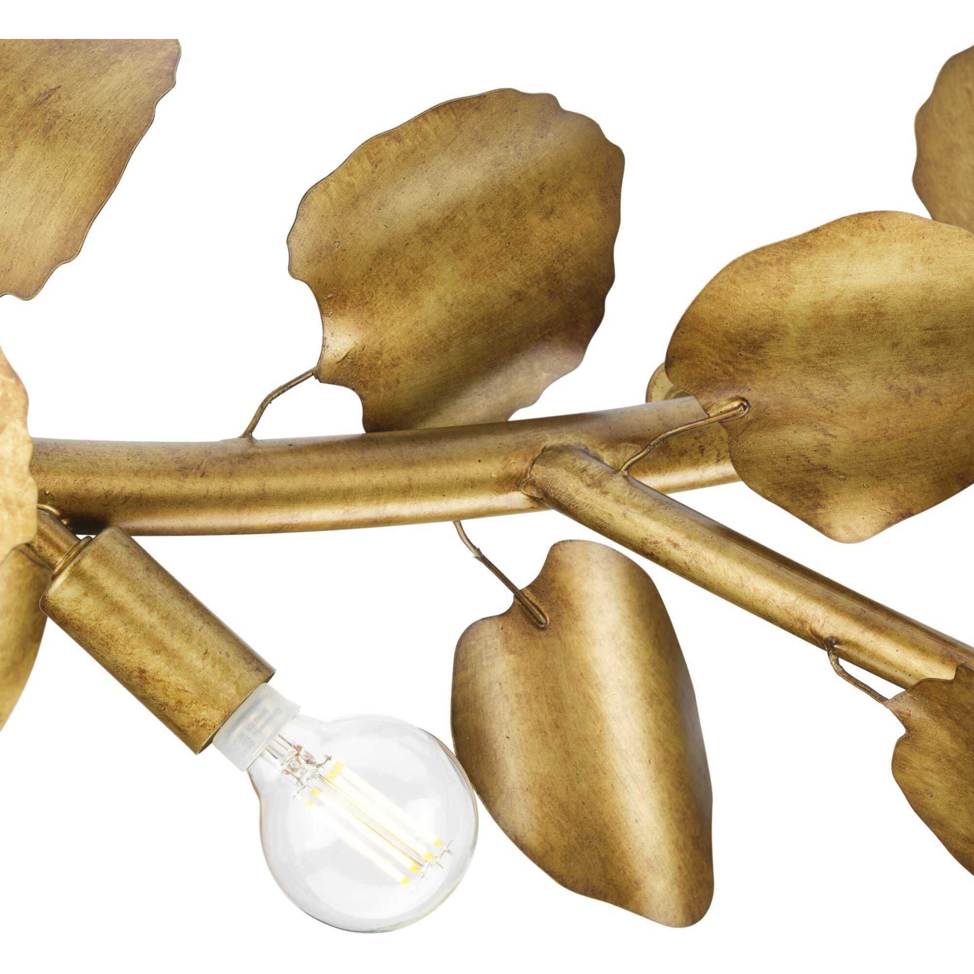 Laurel 7 Light 50.5 inch Gold Ombre Linear Chandelier