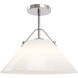 Bronwen 1 Light 19 inch Polished Nickel Pendant Ceiling Light